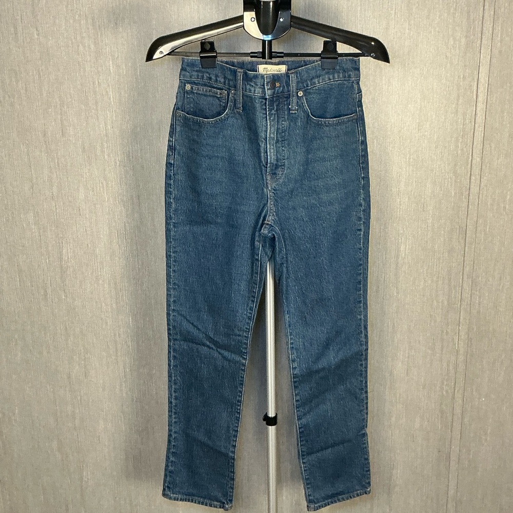 Madewell Classic High Rise Blue Denim Jeans Size 27